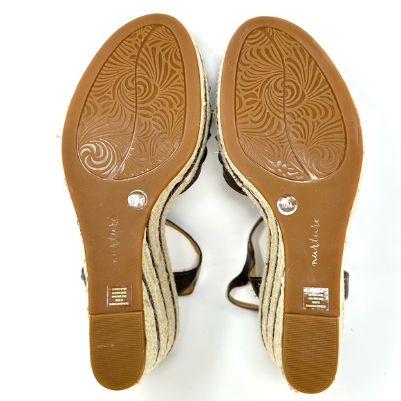 Nurture Castle Brown Wedge Shoes - Picture 12 of 15